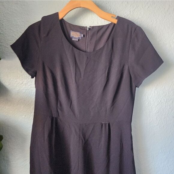 Pendleton fit and flare midi dress lined short sleeve - Picture 5 of 10